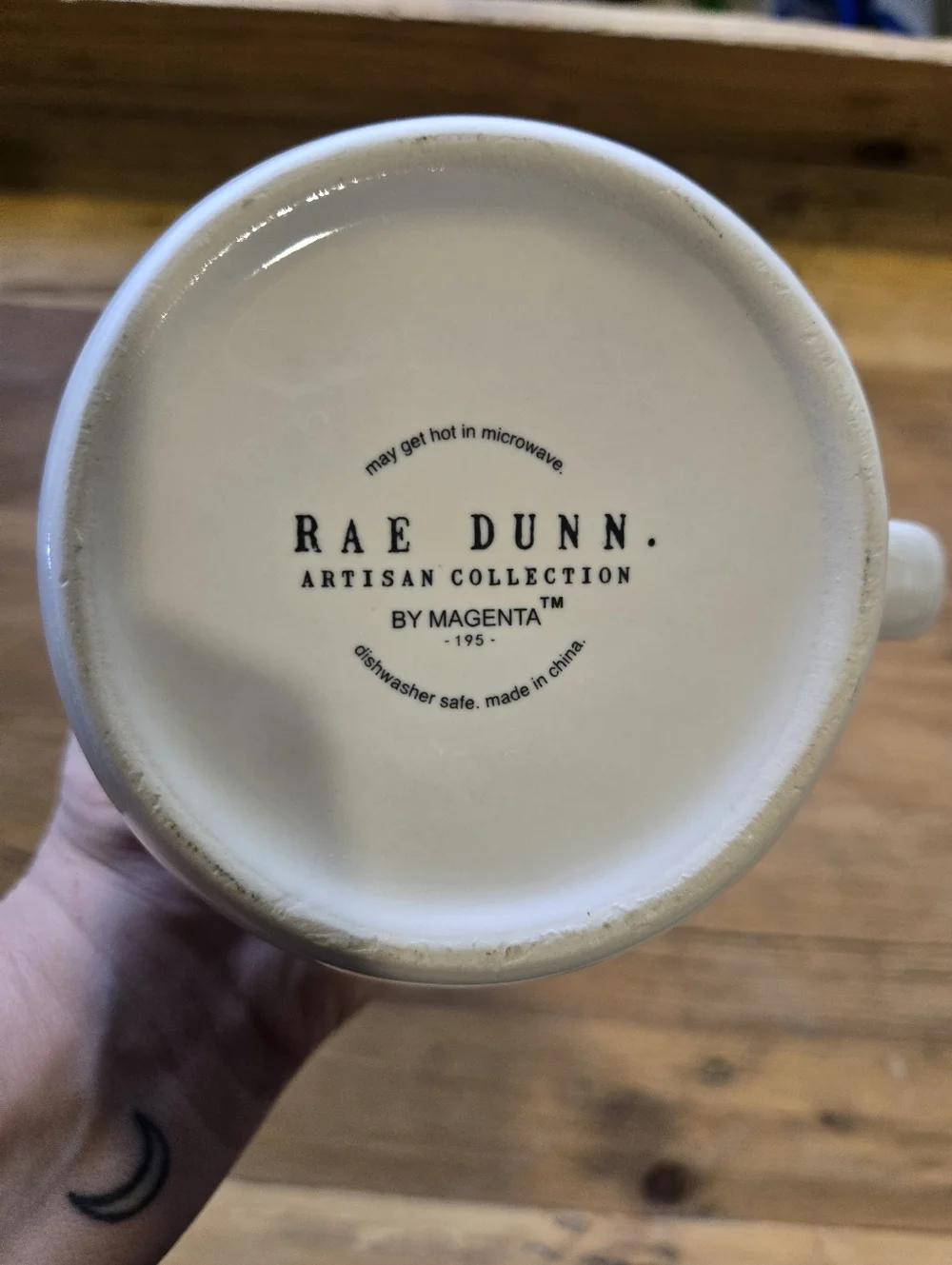 🐰 Rae Dunn “HIP HOP” Bunny Mug – Easter Spring – Artisan Collection – Like New - Picture 4 of 4